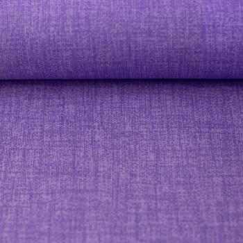 Preview: 50x70 cm Zuschnitt Baumwolle beschichtet Uni Flieder meliert Charly by Swafing